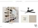 Bright flex/loft space with built in shelves and fan at 5107 Hearth Dr, Raleigh, NC 27609