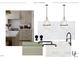 Kitchen design showcasing custom cabinetry, a kitchen island, countertops, and pendant lighting at 5107 Hearth Dr, Raleigh, NC 27609