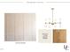 Primary suite design features a paneled accent wall, light fixture, and hardwood flooring at 5107 Hearth Dr, Raleigh, NC 27609