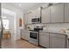Well-equipped kitchen with updated appliances and ample cabinet space at 5205 Sorrell Glen Dr, Raleigh, NC 27603