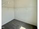 Walk-in closet with metal shelving offers plenty of room for organization and storage at 75 Furley St., Homesite 115, Sanford, NC 27330