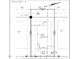 Survey Layout displaying the orientation of house and driveway on the lot at 75 Furley St., Homesite 115, Sanford, NC 27330