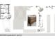 Modern entertainment bathroom featuring custom fixtures, tile flooring, and a wood vanity at 1216 Barcroft Pl, Raleigh, NC 27615