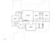 Detailed floor plan layout of the home's upper level at 1216 Barcroft Pl, Raleigh, NC 27615