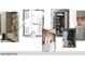 A mudroom design board with cabinets, seating and fixtures at 1216 Barcroft Pl, Raleigh, NC 27615
