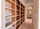 Interior shelving view, showing construction and potential for ample storage at 1216 Barcroft Pl, Raleigh, NC 27615