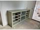 Custom built-in storage cabinet featuring multiple shelves for organization at 1216 Barcroft Pl, Raleigh, NC 27615