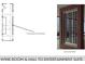 Custom wine room showcasing a modern wine storage system with metal racks and wood trim at 1216 Barcroft Pl, Raleigh, NC 27615