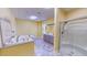 This large bathroom features a jetted tub, shower, and double sink vanity at 1481 Country Club Rd, Roxboro, NC 27574