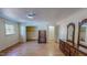 Bedroom with hardwood floors, closet, and dresser at 1481 Country Club Rd, Roxboro, NC 27574