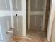 Unfinished bathroom featuring plumbing rough-ins, open for custom design and ready for personalized finishing touches at 15 Atherton Circle, Angier, NC 27501