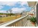 Relax on this spacious balcony featuring a lovely view of the neighborhood, perfect for outdoor enjoyment at 1613 Clayfire Dr, Cary, NC 27519