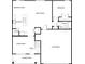 Detailed floor plan showcasing the layout of the first floor, including a kitchen, Gathering room, and garage at 290 Shiloh Way, Mebane, NC 27302