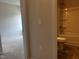 Bathroom with shower-tub combination and easy access to a bedroom at 34 E American Marigold Dr # 64, Benson, NC 27504