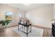 Bright office space with neutral paint, wood floors, and natural light at 4102 Catfish Way, Durham, NC 27703
