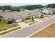 Street view displaying homes with well manicured lawns and inviting curb appeal in a Gathering-friendly neighborhood at 4102 Catfish Way, Durham, NC 27703