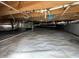 View of the crawl space under the home at 427 Elm Ct, Burlington, NC 27215