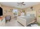 Cozy bedroom featuring natural light, a comfortable bed, and a peaceful ambiance at 45 Pebble Creek Dr, Franklinton, NC 27525