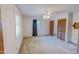Spacious bedroom with a closet and large window bringing in natural light at 604 Orange Factory Road, Bahama, NC 27503