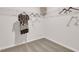 Efficient walk-in closet with ample shelving for organization and storage space at 62 Atherton Circle, Angier, NC 27501