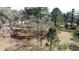 Private lot surrounded by mature trees, offering seclusion and natural beauty at 640 Sunnybrook Rd, Raleigh, NC 27610