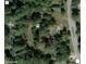 Image shows the lot lines of the property at 640 Sunnybrook Rd, Raleigh, NC 27610