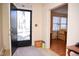 Bright entryway showcasing hardwood floors and view into the adjacent living space at 711 Evergreen Rd, Rocky Mount, NC 27803