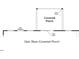 Floor plan of the covered porch with 'Optional Rear Covered Porch' listed below it at 766 Old Station Pointe, Angier, NC 27501
