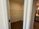 A walk-in closet with wire shelving in a new home, offering great storage space at 771 Old Station Pointe, Angier, NC 27501