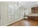 Inviting eat-in kitchen with a desk area and lots of natural light at 104 Low Country Ct, Morrisville, NC 27560