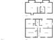 This is a home floor plan with 2 floors and multiple rooms including bathrooms, bedrooms, kitchen, living room and foyer at 129 Bridges Ln, Youngsville, NC 27596