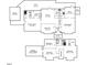 Detailed floor plan showcasing the layout, dimensions, and room placement of this home's two stories at 1516 Cumberland Rd, Chapel Hill, NC 27514