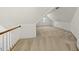 Spacious attic featuring carpet flooring and a window allowing for natural light at 155 Chimney Rise Dr, Cary, NC 27511