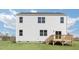 This home features a spacious backyard and a wooden deck, perfect for outdoor entertaining at 163 Fair Child Rd, Spring Lake, NC 28390