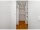Walk-in closet features built-in shelving and storage at 1638 Crystal Ln, Stem, NC 27581