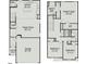 Detailed floor plan showcasing the layout of this two-story home at 168 Bruce Dr, Dunn, NC 28334