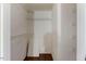This is a walk-in closet with multiple shelves and a wooden floor at 227 Coley Farm Rd, Fuquay Varina, NC 27526
