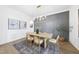 Elegant dining room features stylish decor, modern lighting, and comfortable seating at 2809 Theresa Eileen Way, Raleigh, NC 27603