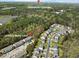 Stunning aerial view of the neighborhood at 30 Holly Berry Lane near downtown Durham at 30 Holly Berry Ln, Durham, NC 27703