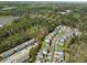 Stunning aerial view of the neighborhood at 30 Holly Berry Lane near downtown Durham at 30 Holly Berry Ln, Durham, NC 27703