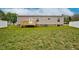 View of the backyard with a deck at 305 Eastfield Dr, Rocky Mount, NC 27801