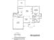 Detailed floor plan showing layout of kitchen, bedrooms, living spaces, and garage at 801 Emmett Ct, Spring Hope, NC 27882