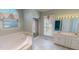 Bathroom with large tub, shower and double sink vanity at 98 Lochridge Dr, Roxboro, NC 27573