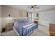 Spacious bedroom offers ample closet space, carpet, and generous natural light at 1208 Briarcliff Rd, Burlington, NC 27215