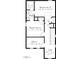 Detailed floorplan showcasing the second floor with bedrooms, bathrooms, office, and loft at 146 Weavers Grove Dr, Chapel Hill, NC 27514