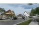 Inviting street view showcasing the community with sidewalks, pavilion, and well-maintained homes at 146 Weavers Grove Dr, Chapel Hill, NC 27514