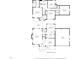 Detailed floor plan showcasing the layout and dimensions of the property at 2020 Battlewood Rd, Apex, NC 27523