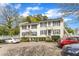 Attractive two-story townhouse with black shutters and a well-kept landscape at 2306 Stafford Ave # A, Raleigh, NC 27607