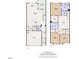 Detailed floor plan showcasing the layout of this spacious home at 242 Luftee Ln, Holly Springs, NC 27540