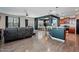 Open concept living space featuring hardwood floors and modern finishes at 250 Hawksbill Dr, Franklinton, NC 27525
